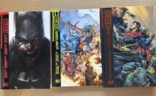 DC Comics DCeased LOTTO di 3 (DCeased TPB, Unkillables TPB, Dead Planet HC) quasi nuovi