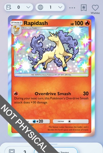 Pokemon tcg pocket rapidash - tcg,