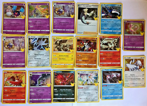 Lotto carte pokemon gran - carte,