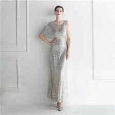 Vestito Abito Elegante Lungo