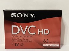 Sony DVC-HD Mini-DV Tape NOS