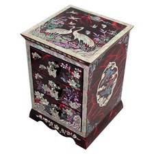 Cassetto portagioie in legno