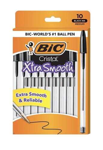 Black pen bic confezione - bic, da