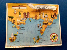 Carta turistica di Napoli e