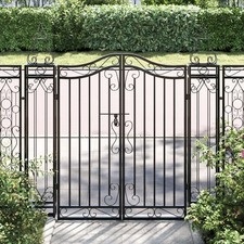 Cancello da Giardino Nero