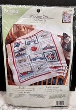 Kit coperta culla punto croce