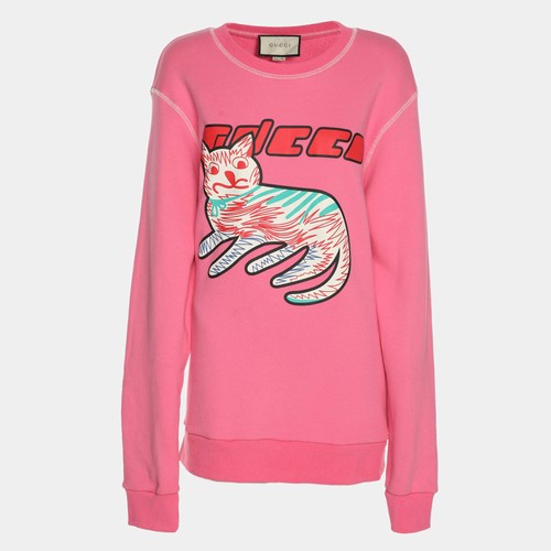 Felpa gucci rosa - rosa, stampata