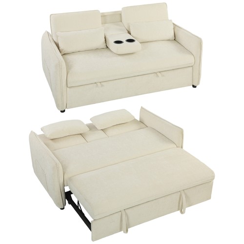 Homcom divano letto 2 - letto,