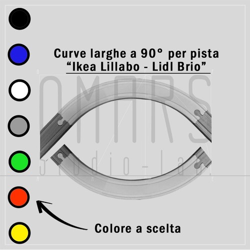 Curve larghe treno - 2x,