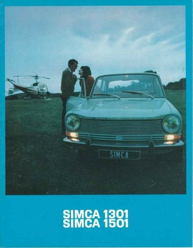 Catalogue brochure simca - catalogue, 1301