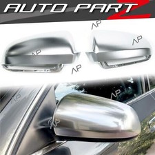 Calotte specchietti retrovisori esterni alluminio cromato opaco per AUDI A4 B6 B7 S4 RS4 8E 8H 00-08