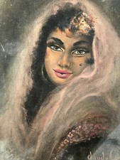 Bella Pittura Olio Su Cartone