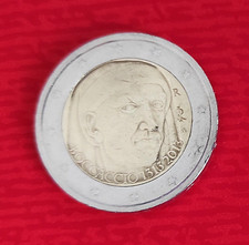 Moneta 2 Euro Italia  BB+ 2013 Boccaccio Centenario Circolata Commemorativa