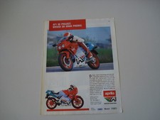 advertising Pubblicità 1989 MOTO APRILIA AF 1 AF-1 AF1 50 PROJECT