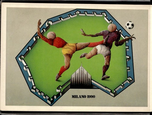 Cartolina postcard calcio - cartolina,