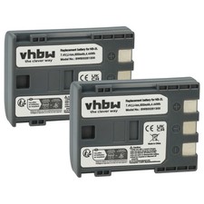 2x Batería para Canon Legria