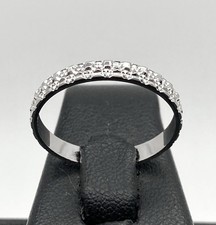 ANELLO UNISEX ORO BIANCO 18KT