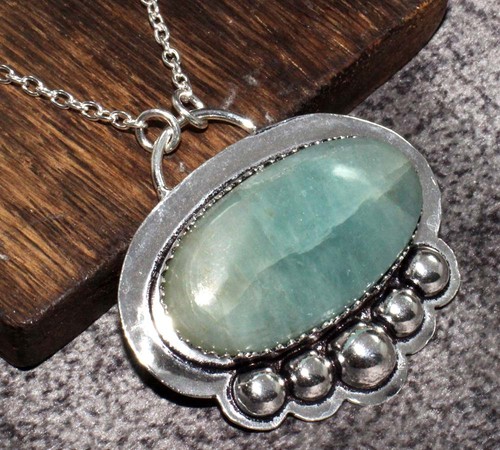 Bellissima collana acquamarina