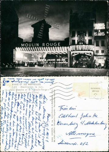 Cpa paris moulin rouge bei - cpa,