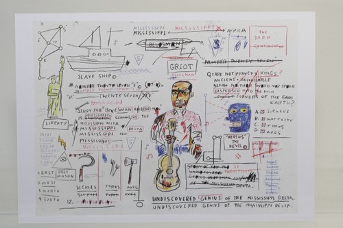 Jean michel basquiat genio - jean-michel, "genio