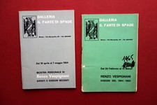  2 Cataloghi Galleria Il Fante