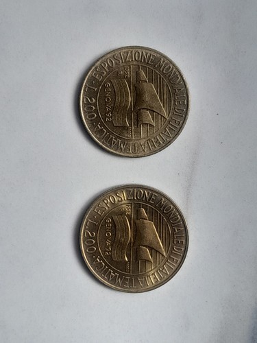 Monete 200 lire del 1992 - monete,