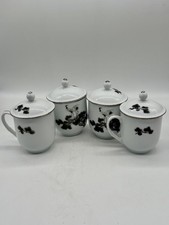 Set 4 tazze da tè cinesi