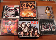 KISS ~ 6 CD/DVD Lot SET AA -