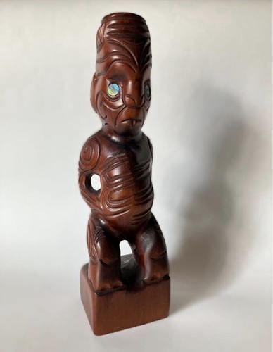 Vintage maori scultura - maori, legno