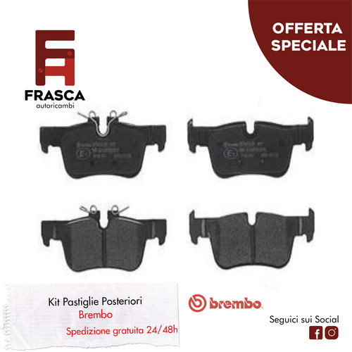 Pastiglie freno posteriori - freno,