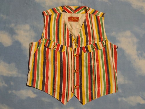Vest gilet vintage 80s - vintage,