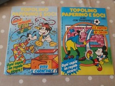 TOPOLINO PAPERINO E SOCI TRASFERELLI EDIGAMMA ANNI 80 N. 1(no trasferelli)e 4 
