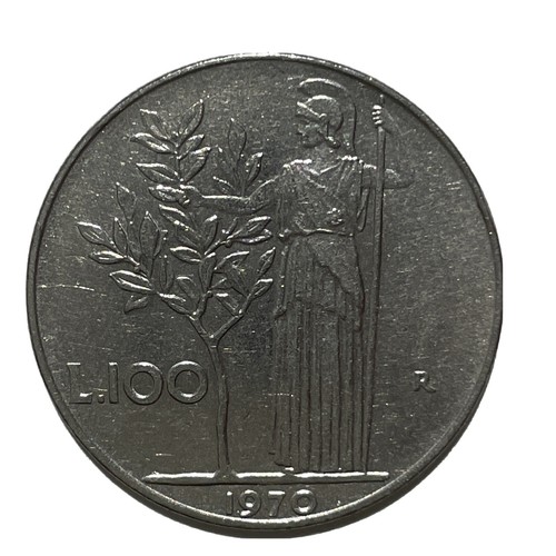 100 lire 1970 repubblica - lire,
