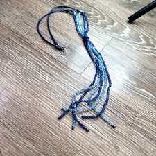 Collana Nappa Goccia Y Perline