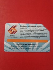 scheda telefonica rara