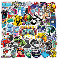50 Pezzi Adesivi Gioco, Cool