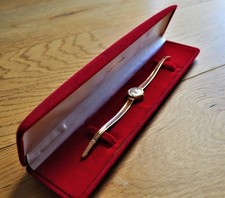 Orologio donna Oro massiccio 18 kt - 17 Rubini -carica manuale - vintage anni 70