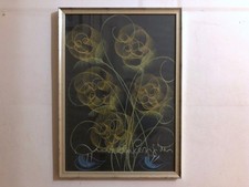 Fiori dipinti con pastelli