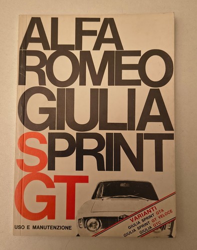 Alfa romeo giulia sprint - alfa,