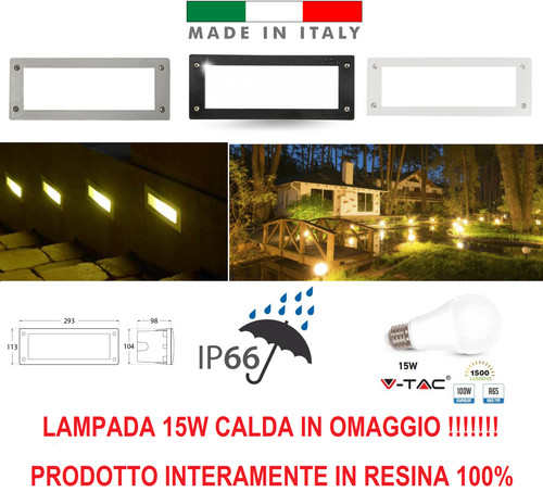 Faretti led segnapasso - faretti, da