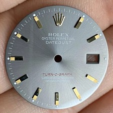 Rolex Grey Dial Luminova For