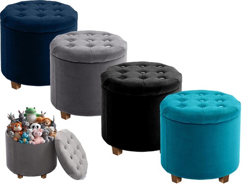 Pouf contenitore ottomano