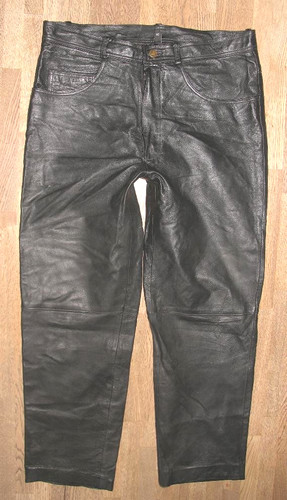 Frontline jeans pelle uomo - jeans,