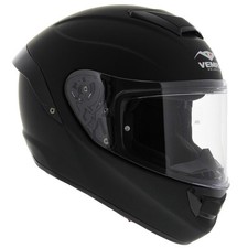 Vemar Hurricane H0S Solid nero opaco - Taglia XL - Casco moto da corsa
