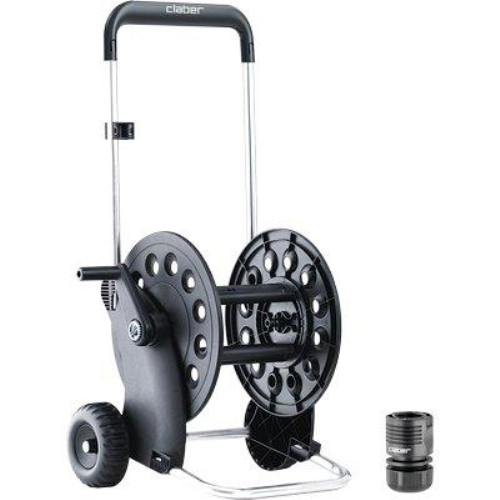 Carrello avvolgitubo claber - carrello,