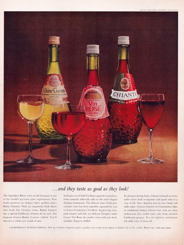 Pubblicità stampa vino gallo - stampa,