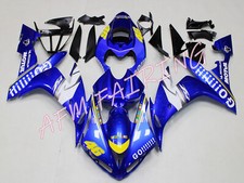 Kit carene carrozzeria stampo iniezione ABS blu bianco per YZF R1 2004-2006