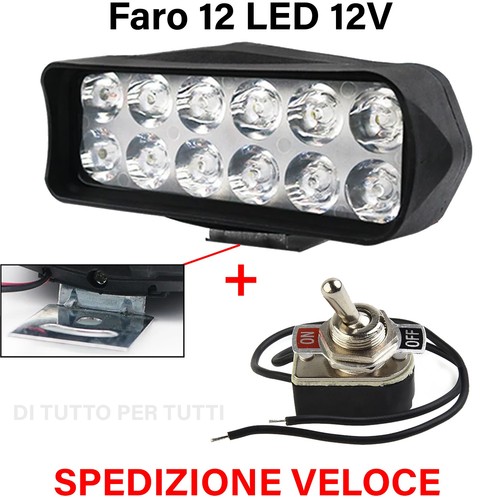 Faro led 12v - 12v, a