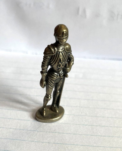 Vintage military metal soldier - military,
