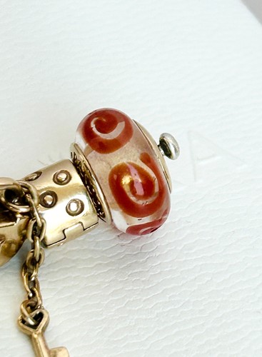 Pandora 585 gold - , orange